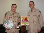 We are in Baghdad